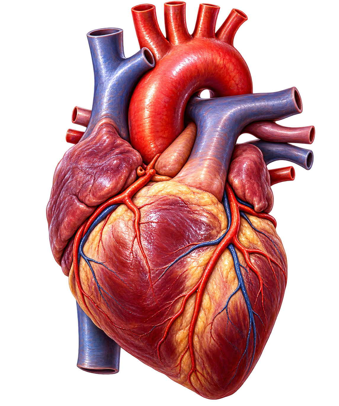 Anatomical human heart
